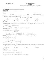 Đề ôn tập toán 12 thpt (47)