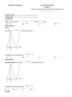 Đề toán 12 giải tích có đáp án (13)