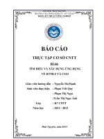 Báo Cáo Thực Tập Cơ Sở Cntt Đề Tài Tìm Hiểu Và Xây Dựng Ứng Dụng Về Html5 Và Css3.Pdf