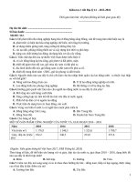 Kiểm tra 1 tiết địa lý (2015 2016)   đề 312