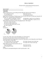 Kiểm tra 15 phút địa lý   đề 003