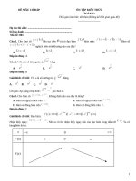 Đề toán thpt luyện thi có đáp án (2)