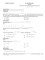 Đề toán 12 thpt có đáp án (101)