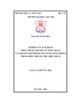 (Luận Án Tiến Sĩ) Nghiên Cứu Ứng Dụng Phẫu Thuật Nội Soi Cắt Thực Quản Và Nạo Vét Hạch Rộng Hai Vùng (Ngực-Bụng) Trong Điều Trị Ung Thư Thực Quản.pdf