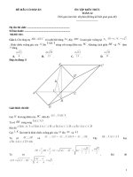 Đề ôn tập có đáp án toán thpt (142)