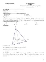 Đề ôn tập toán thi thpt có đáp án (204)