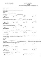 Đề toán 12 giải tích có đáp án (9)