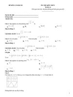 Đề toán thpt luyện thi có đáp án (106)