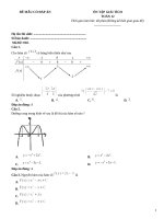 Đề toán 12 giải tích có đáp án (106)