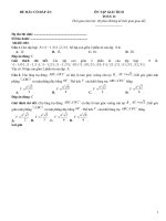 Đề luyện thi thpt có giải thích chi tiết (640)