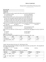 Kiểm tra 15 phút địa lý   đề 015