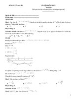 Đề luyện thi toán thpt có đáp án chi tiết (160)