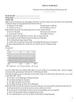 Kiểm tra 15 phút địa lý   đề 450