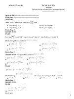 Đề toán 12 giải tích có đáp án (5)