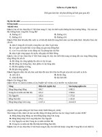 Kiểm tra 15 phút địa lý   đề 014