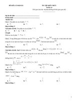 Đề ôn tập toán thi thpt có đáp án (211)