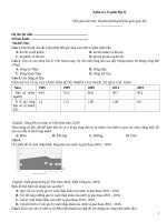 Kiểm tra 15 phút địa lý   đề 016