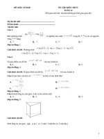Đề luyện thi toán thpt có đáp án chi tiết (330)