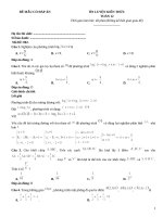 Đề toán thpt luyện thi có đáp án (12)