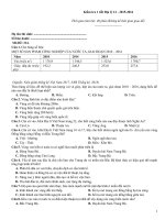 Kiểm tra 1 tiết địa lý (2015 2016)   đề 314