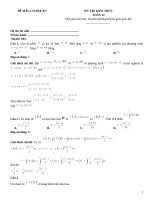 Đề ôn tập toán thi thpt có đáp án (757)