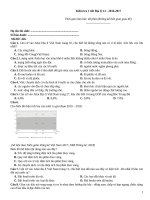 Kiểm tra 1 tiết địa lý (2016 2017)   đề 426