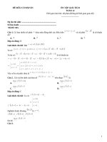 Đề thi thử toán 12 có đáp án (270)