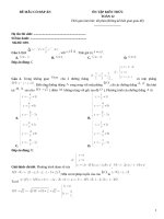 Đề toán 12 thpt có đáp án (273)