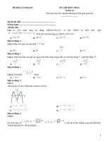 Toán giải tích có đáp án (455)