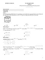 Toán giải tích có đáp án (542)
