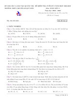Đề Cuối Kì 1 Toán 11 Năm 2022 – 2023 Trường Chuyên Lê Quý Đôn – Quảng Trị.pdf