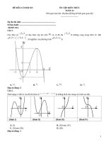 Đề ôn tập toán thi thpt có đáp án (103)