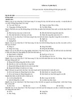 Kiểm tra 15 phút địa lý   đề 013