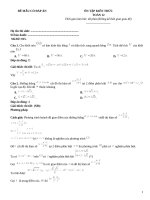 Đề luyện thi toán thpt có đáp án chi tiết (102)