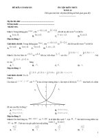 Đề toán thpt luyện thi có đáp án (104)