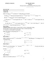 Toán giải tích có đáp án (209)