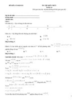 Đề toán thpt luyện thi có đáp án (241)