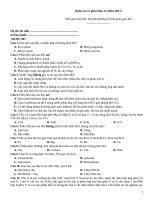 Kiểm tra 15 phút hóa (2016 2017)   đề 007