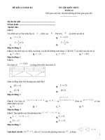 Toán ôn tập thi đại học có đáp án (11)