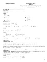 Đề luyện thi thpt môn toán có đáp án (619)