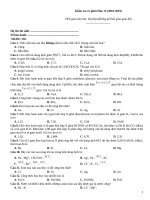 Kiểm tra 15 phút hóa (2018 2019)   đề 150