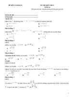 Đề ôn tập kiến thức thpt toán  (101)