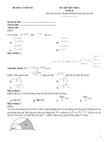 Đề ôn tập toán luyện thi thpt có đáp án (272)