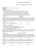 Kiểm tra 15 phút hóa (2018 2019)   đề 353