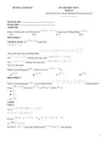 Đề luyện thi thpt môn toán có đáp án (10)