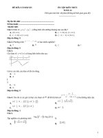 Đề thpt toán có đáp án (328)