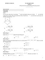 Đề luyện thi thpt môn toán có đáp án (12)