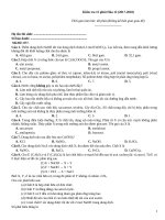 Kiểm tra 15 phút hóa (2017 2018)   đề 877