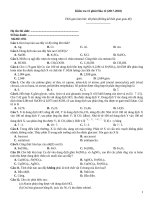 Kiểm tra 15 phút hóa (2017 2018)   đề 878