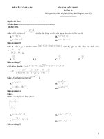 Đề ôn tập kiến thức thpt toán  (771)